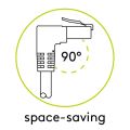 Kábel UTP RJ45/RJ45 GOOBAY 51567 5m uhlový