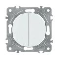 Vypínač ELECTROMALT OVAL OVA1008W biely