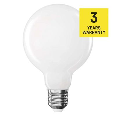 Žiarovka LED E27 7,8W G95 biela teplá EMOS ZF2D52 (75W)
