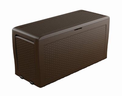 Box záhradný KETER Samoa Rattan Box 270l Brown