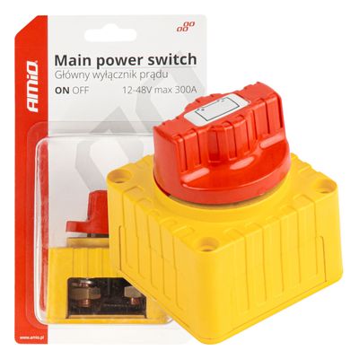 Odpojovač batérie 12-48V max.300A AMIO-03839