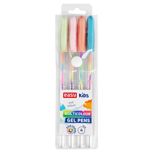 Gélové pero EASY Multicolour 4ks