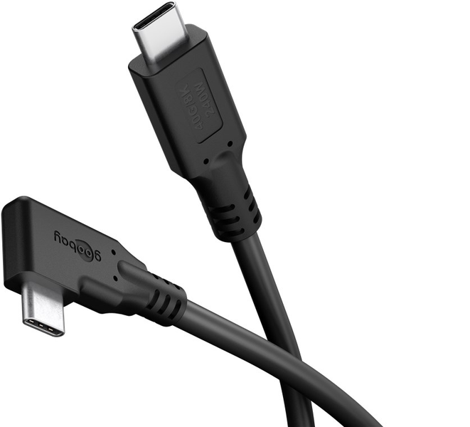 Kábel GOOBAY 79433 USB-C/USB-C 2 m čierny