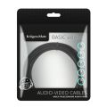 Kábel Jack 3.5mm stereo/2x Cinch 5m KRUGER & MATZ KM1217 Basic