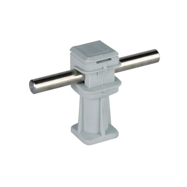 Podpera vedenia, plast sivý, 36mm, pre priem. 8mm M8