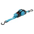 Upínací popruh s račňou a háky COMPASS 02260 samonavíjacie 2m