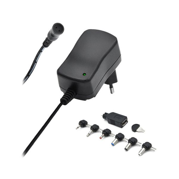 Adaptér napájací 3-12V 600mA GETI GPA06A
