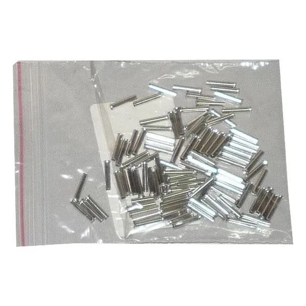 Dutinka pre kábel 1mm2 celokovová, 100ks
