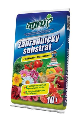 Záhradnícky substrát AGRO 10l