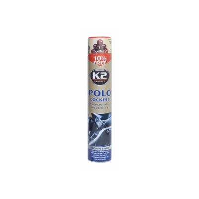 K2 Polo Cockpit Interior Plastic Protector 750ml Cherry