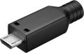 Konektor MicroUSB pre spájkovaciu zostavu GOOBAY 80172