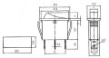 Prepínač kolískový    2pol./3pin  ON-OFF 250V/15A svetlozelený