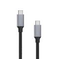 MKF USBC2DK USB-C/USB-C, 1 m, černý