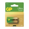 Batéria D (LR20) alkalická GP Ultra 2ks