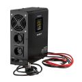 Zdroj záložný REBEL POWER-800 12V 230V 800VA 500W Black nástenný