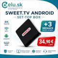 Sweet TV Box INEXT TV5 Ultra + 3 mesiace SWEET.TV ZDARMA