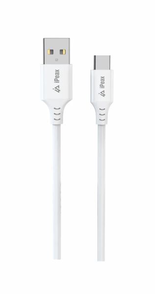 Kábel iPEAX 90010113 USB/USB-C 1m Biely