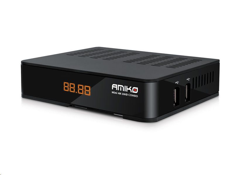Amiko Mini 4K Combo - DVB-S2/T2/C prijímač