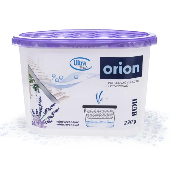 Pohlcovač vlhkosti ORION Humi Levanduľa 230 g