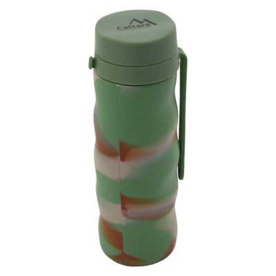 Fľaša CATTARA 13640 Army skladacie 550ml