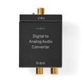 Prevodník 2x Cinch/Toslink NEDIS ACON2510BK