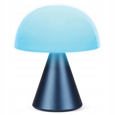 Lexon Mina M – tmavo modrá prenosná LED lampa