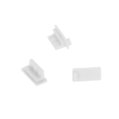 Záslepka pre konektor USB 10 ks White