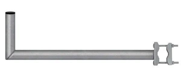 Anténny držiak 70 na balkón s strmeňom priemer 42mm výška 16cm