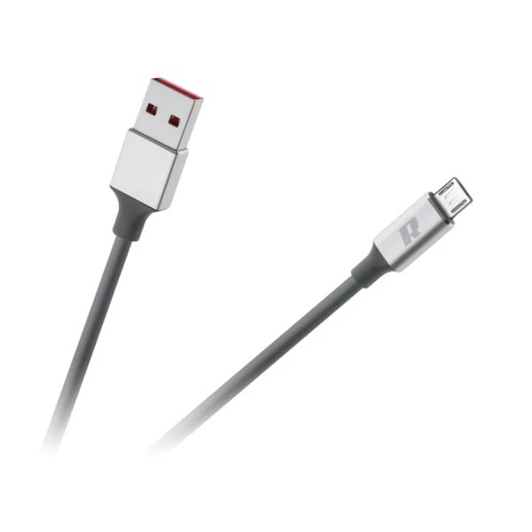 Kábel REBEL RB-6010-200-B USB 3.0/micro USB 2m Black