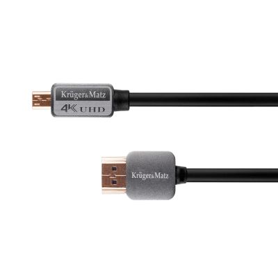 Kábel KRUGER & MATZ KM0328 HDMI/micro HDMI 3m