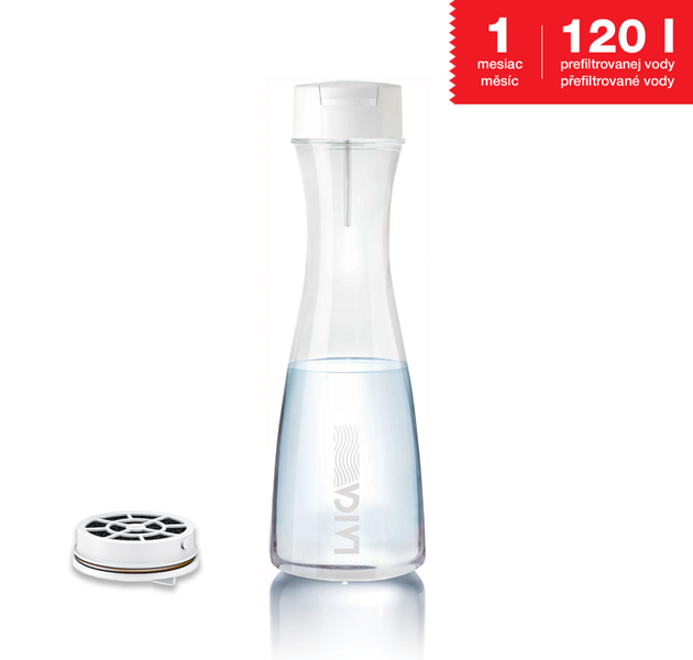 Laica Filtračná karafa Flow´n go GlaSSmart B31AA, biela