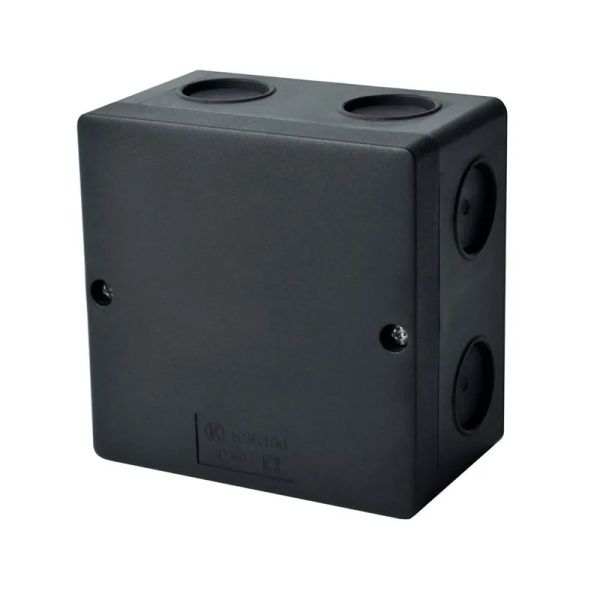 Škatuľa na povrch KOPOS KSK 100_FA 101x101x45mm krytie IP66 čierna