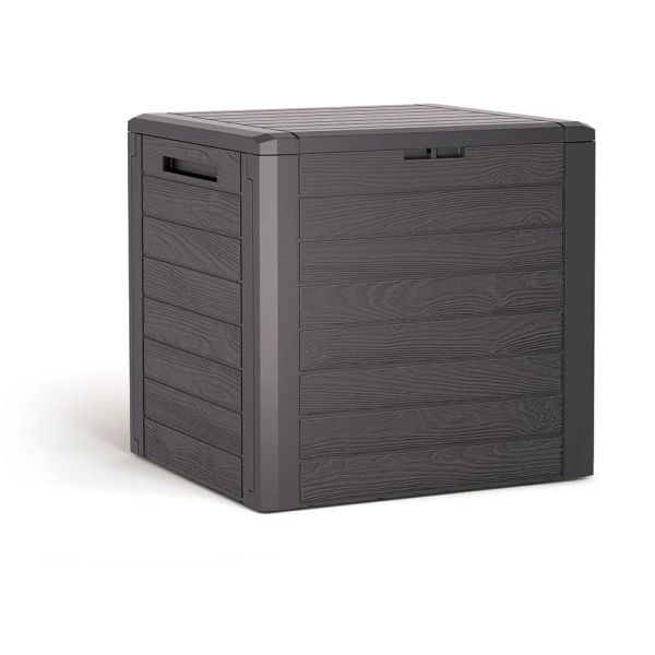 Box záhradný WOODEBOX umbra 58,5 cm - 140 l