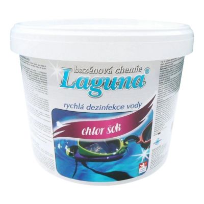 Prípravok pre chlórovú dezinfekciu bazénovej vody LAGUNA Chlor Šok 9kg