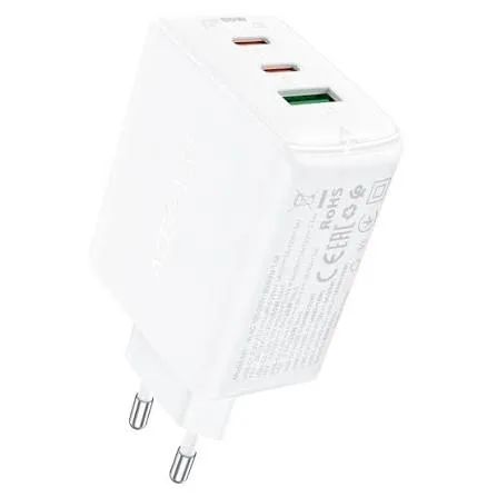 Acefast PD65W GaN nabíjačka biela