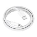 Kábel REBEL RB-6009-100-W USB-C/Lightning 1m White