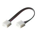 Spojka nepájivá pre RGB LED pásiky 5050 30,60LED/m o šírke 10mm s vodičom, IP65