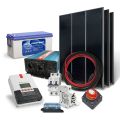 Solárny ostrovný set SOLARFAM 540Wp, 12V, batéria 200Ah, menič 230VAC 2000W