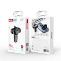 XO vysielač FM BCC02 Bluetooth MP3 autonabíjačka 15W čierna