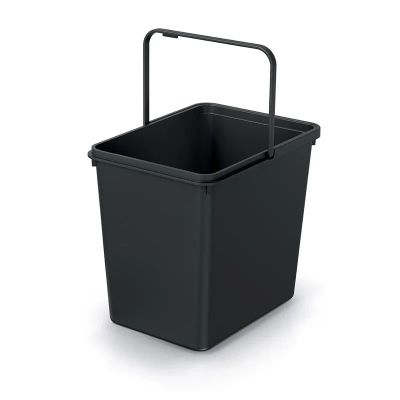 Odpadkový kôš SYSTEMA BASIC čierny 23l