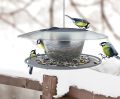 Krmítko pre vtáky BIRDYFEED ROUND antracit 29,4 cm