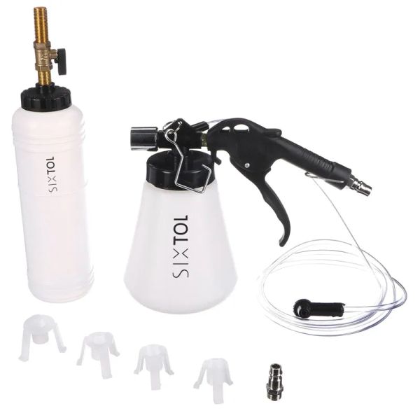 Súprava na odvzdušnenie bŕzd SIXTOL MECHANIC BRAKE BLEEDING SET 8ks