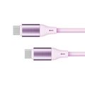 Kábel KRUGER & MATZ KM1269-1P Basic USB-C/USB-C 1m Pink