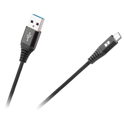 Kábel REBEL RB-6000-200-B USB/Micro USB 2m Black