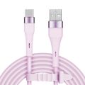 Kábel KRUGER & MATZ KM1268-1P Basic USB/USB-C 1m Pink