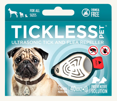 Tickless Pet - Ultrazvukový odpudzovač kliešťov a bĺch pre psov