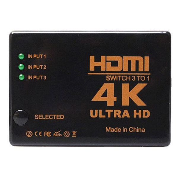 Prepínač 3x HDMI - 1x HDMI HADEX UH-301