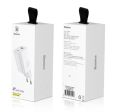USB adaptér BASEUS White 24W
