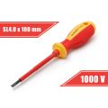 Skrutkovač 4x100 plochý elektro HANDY 10562