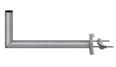 Anténny držiak 50 na stožiar s trmeňom priemer 42mm výška 16cm